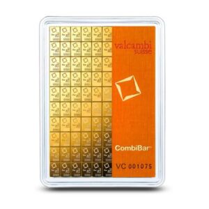 Lingot Or 100 x 1g CombiBar® Valcambi